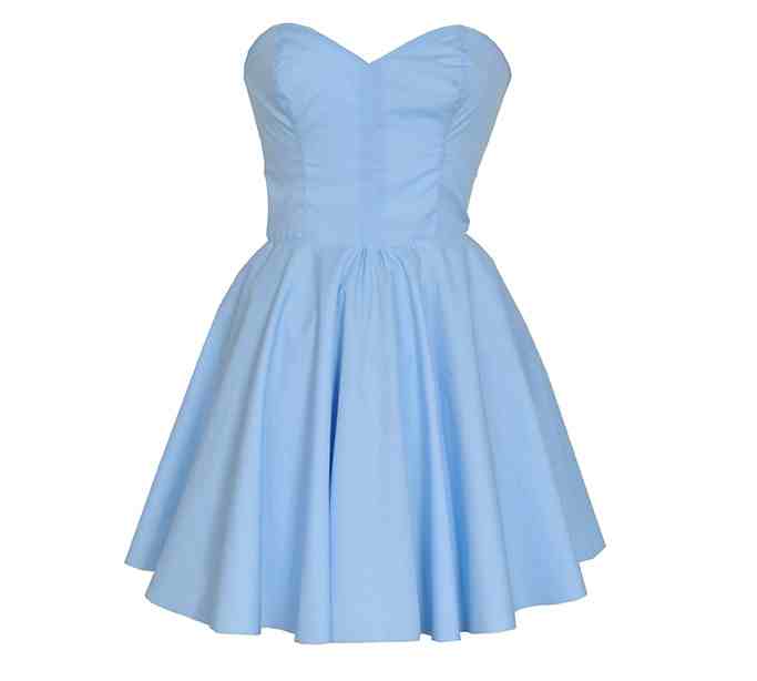 light blue dresses for homecoming